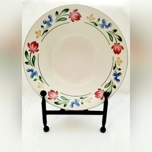 Farberware Dorchester 388 Stoneware Large Serving Bowl Floral Pattern Ra…